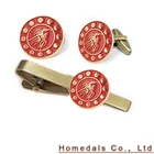 Clip Clip China Factory Price Wholesale Custom Zinc Alloy Tie Clip And Cufflinks For Sale