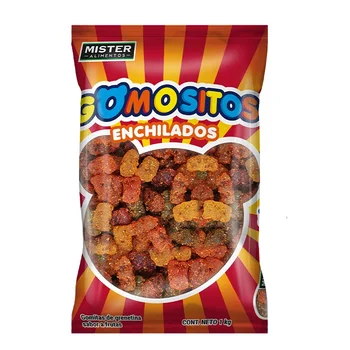 Mexico Best Flavors Chili Covered Bears Gummy Medible Candy For Sale