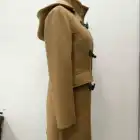 Coat Winter Women Coat Hot Selling Autumn Winter Loose Stylish Over Coat Horn Button Woolen Coat Women's Jacket Coat