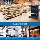 Digital Digital Display Customized Size Stretched Bar LCD Digital Advertising Display Screen Board For Supermarket