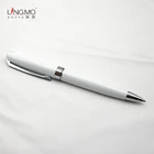 New Pen Lingmo New Design High Quality White Color Ballpoint Pen Luxury Ball Pen