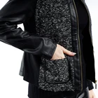 Coats 2021 Black Plus Size Jackets Coats Locomotive Clothing With Zipper For Women