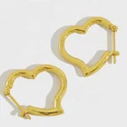 Heart Earrings Designer Custom Made Gold Filled Heart Earrings Designer Earrings For Cute Girls