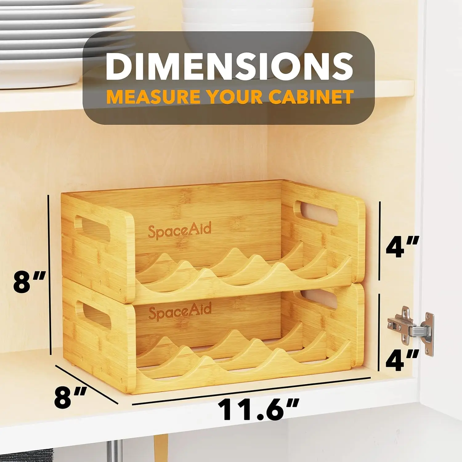 stackable storage rack for tumblers cupstravel mugs-9