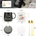 Mugs Gift Set Gifts 15 OZ Coffee Couple Mugs Gift Set Unique Engagement Wedding Gifts For Couples
