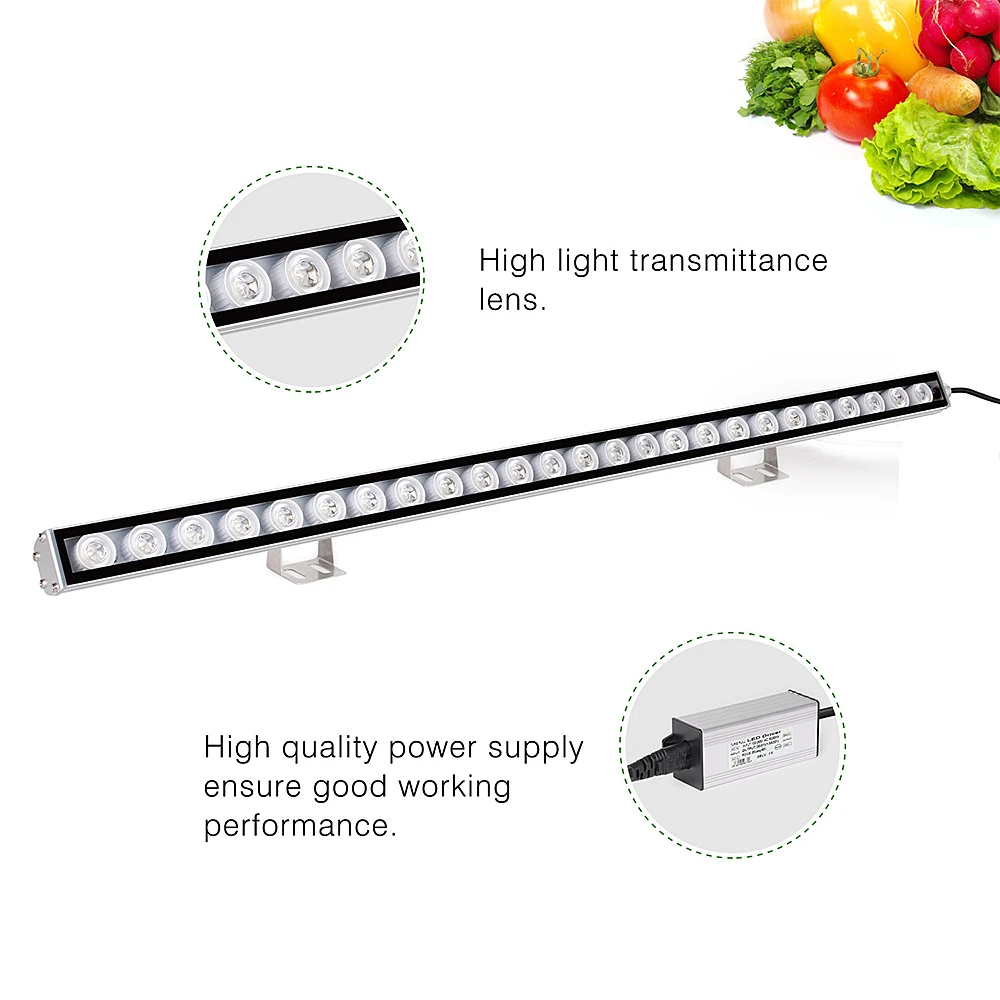 source 2020 diy dc deries lens led grow strip light bar light