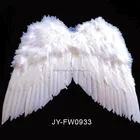 Wings Wholesale Flying White Angel Feather Wings For Halloween