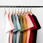 T Shirt Wholesale Designer Cheap Basic White T Shirt Blank Custom Pima Cotton Heavy Cotton Men's T-Shirt