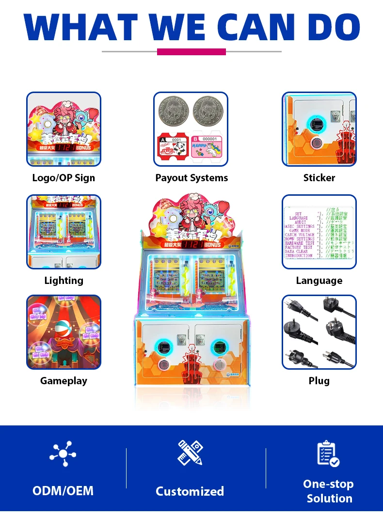 product raisefun cut prize machine arcade coin operated vending claw crane for plush toy gift game blind box hot sale game center use-5