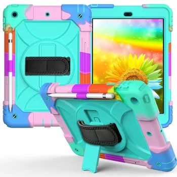 Low MOQ shockproof protection covers for i pad 10.2 kids tablets cases tablet children rugged cover