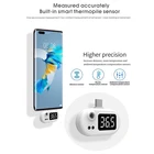 High Temperature Alarm Smart Mini Thermometer Connect To Phone Portable Mobile Phone Use Smart Mini Thermometer