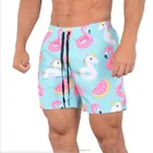 Beachwear Swimming Trunks Designer 2021 New Men's Short Beachwear Printed Plus Size Swimming Trunks With Pockets