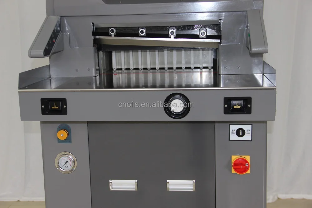 5010EP Hydraulic Paper Cutter Intelligent Oil Electric Hybrid 500*500*100mm Automatic Program-Controlled Electric Paper Cutter