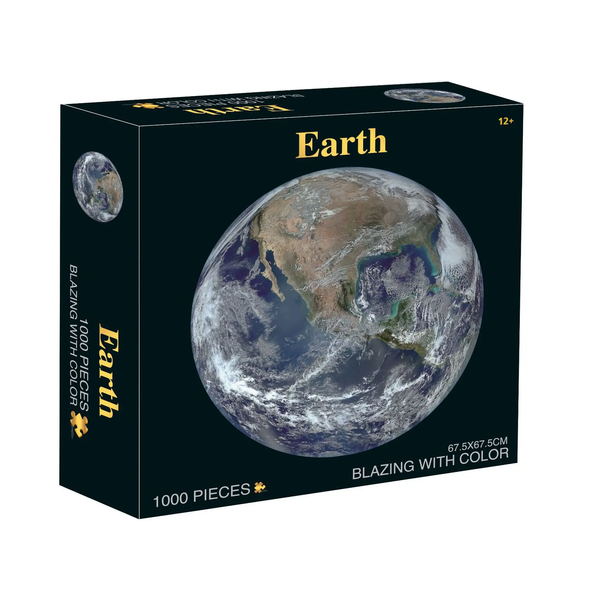 amazon hot selling 1000 pieces moon earth customiz