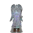Wing Transparent Angel Wing Plating Led Light Ornament Table Topper Beautiful