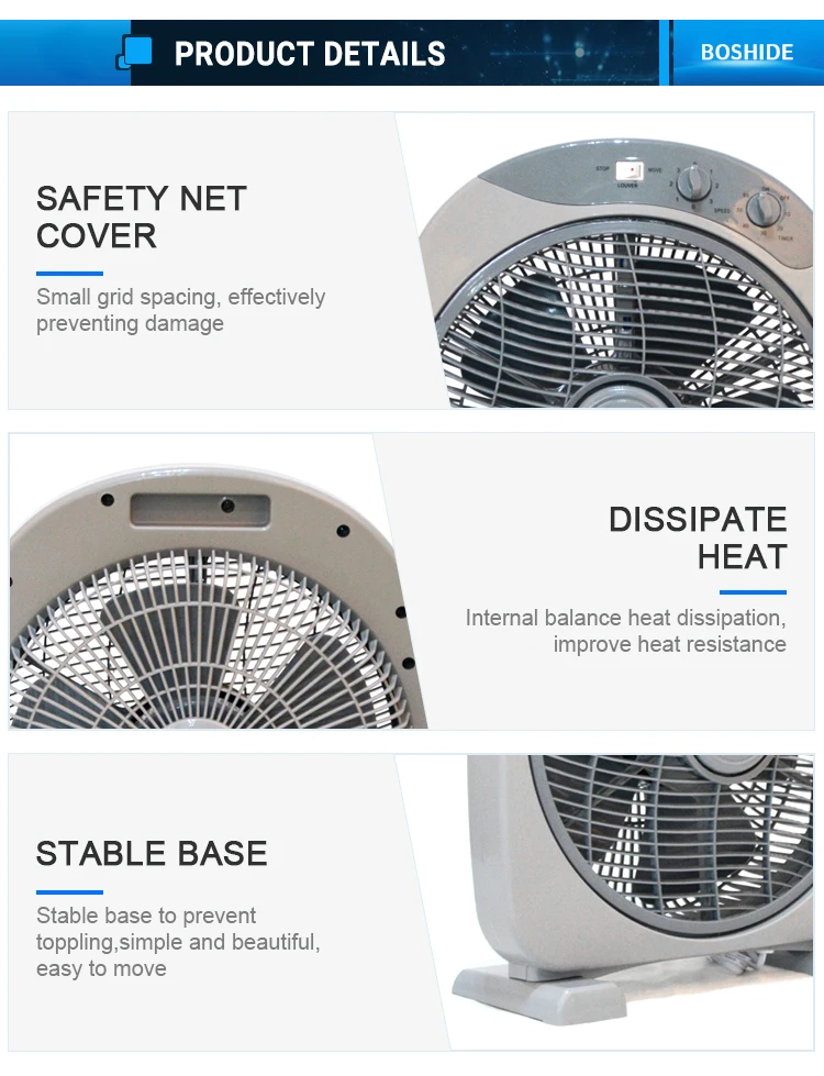 Table Fan, Centrifugal, Inline - detail 10