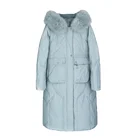 Coat High Quality Customized Thick Black Winter Oversize Long Down Parka Coat Jacket With Natural Real Fur For Women