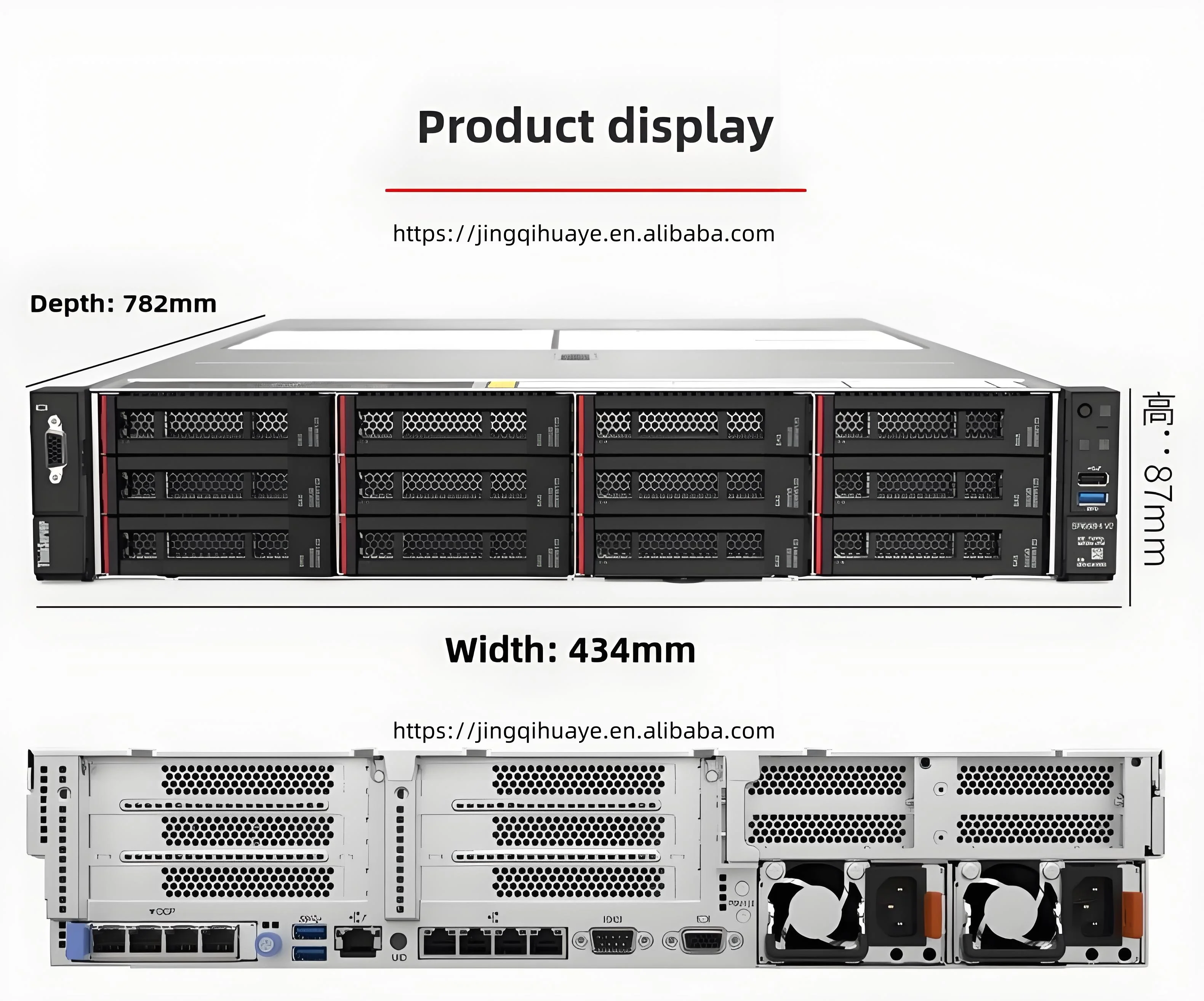 Lenovo SR658H V2 V3 2U Rack AI Server Dual Channel Graphics Workstation 32 Cores 2.2G Haiguang 7380 7390 7490 CPU Computing