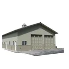 Industrial Use Ready Made Steel Framework China Metal Storage Sheds