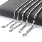 Pearl Necklaces New European And American Fashion Stainless Steel Pearl Chain Men's And Women's Necklaces