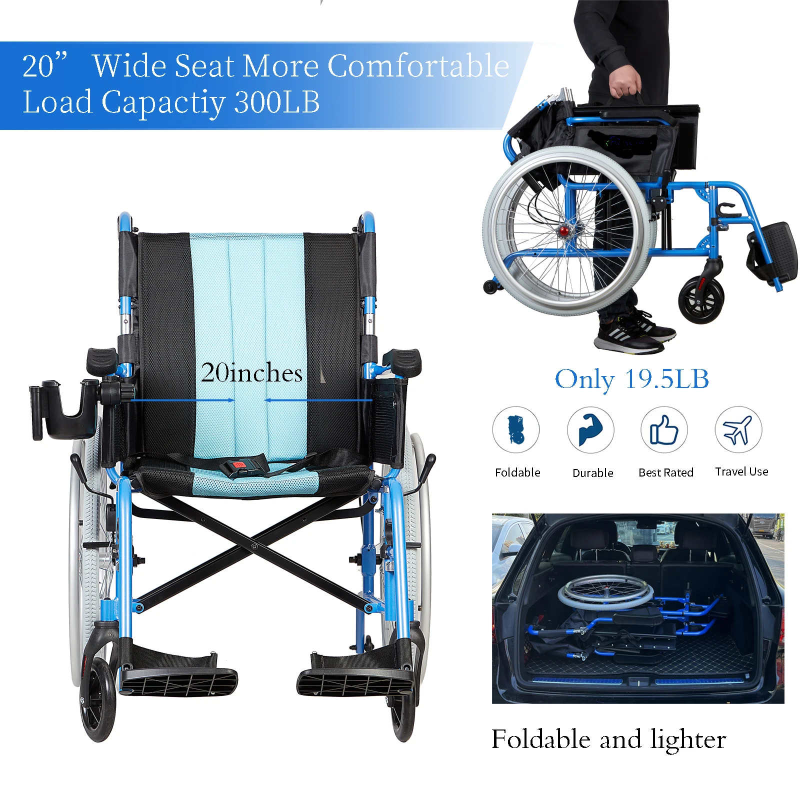 Lightweight Folding Wheelchairs for Travel: Your Ultimate Travel Companion