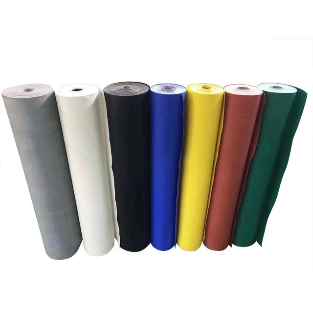 China Manufacturer New Product Fireproof Rubber Fiber Coated Fiberglass Silicone Fire-Proof Cloth