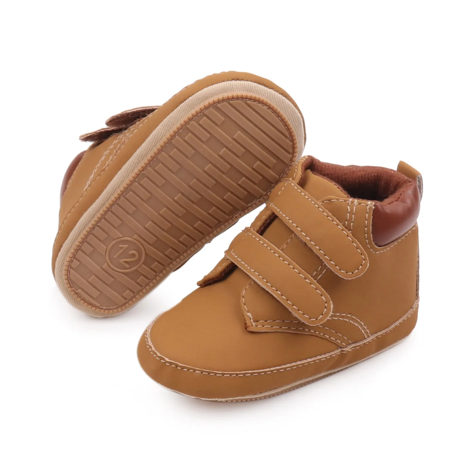 High Quality 0-18 Months Baby Toddler Sport Shoes New Spring & Autumn Collection Casual Hook & Loop Shoes for Boys supplier