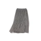 Skirt Women Women Special Design Mesh Long Skirt Korean Style Women Tulle Dress Fluffy Women Sexy Skirt