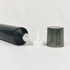 Empty Tubes Plastic 100ml Empty Black Plastic Tube With High-quality