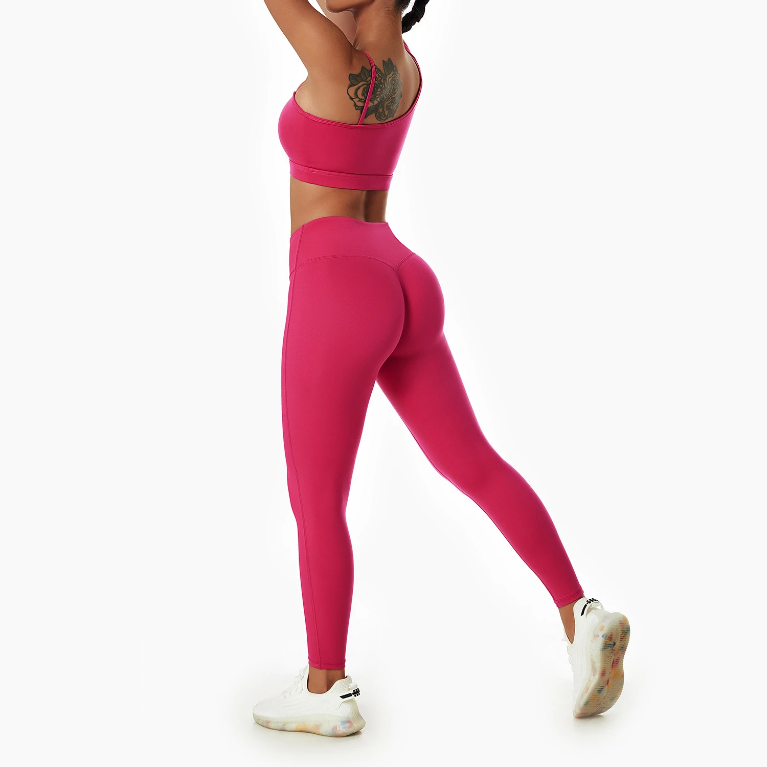 Factory Direct Sale Best Prices Solid Color Comfortable Workout Sets Quick Dry Sportswear 2 Piece Set Women Gym Fitness Sets Two