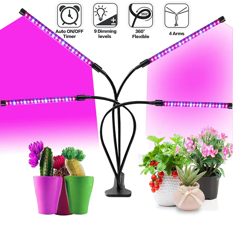 Grow Light for Indoor Plants Upgraded Version 80 LED Lamps with Full Spectrum... 