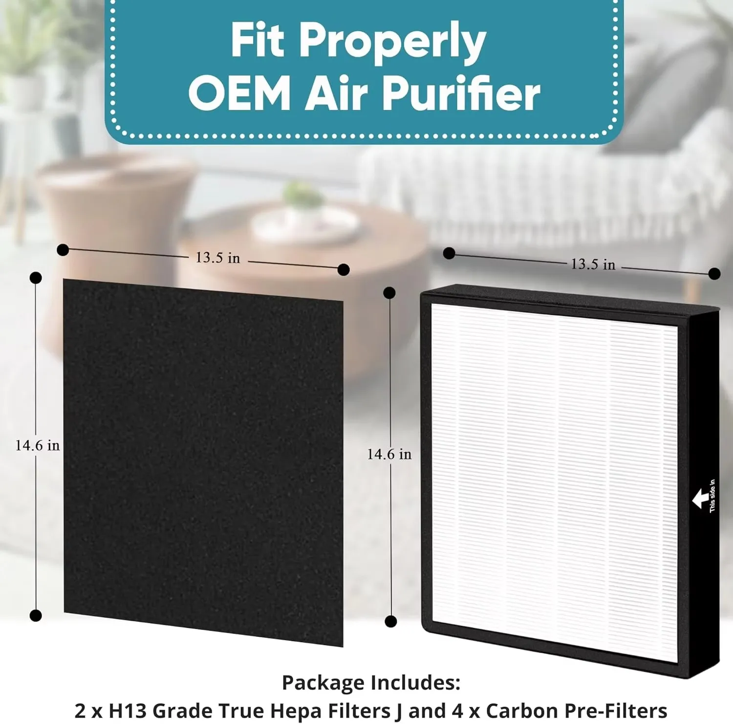 product eco friendly household use h12 h13 h14 air purifier parts filter hepa filter high efficiency true hepa activated carbon filter-4