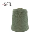 Wool Cotton Wool Yarn High Quality 50%Organic Cotton 50%RWS Wool AB Weaving Yarn For Crocheting 2/12nm