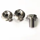 Titanium Alloy Flange The Manufacturer Produces High-quality Customized Titanium Alloy Flange Hollow Bolts M14