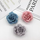 Rose 4.5cm Chiffon Princess Hair Accessories Fashion Versatile Rose Artificial Flowers