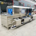 Machine Automatic Tray Washer Drying Stainless Steel Basket/Cage/Crate/Box/Tray Washing Machine