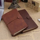 Leather 2021 High Quality Handmade Leather Vintage Travel Journal With Refillable For Taking Notes