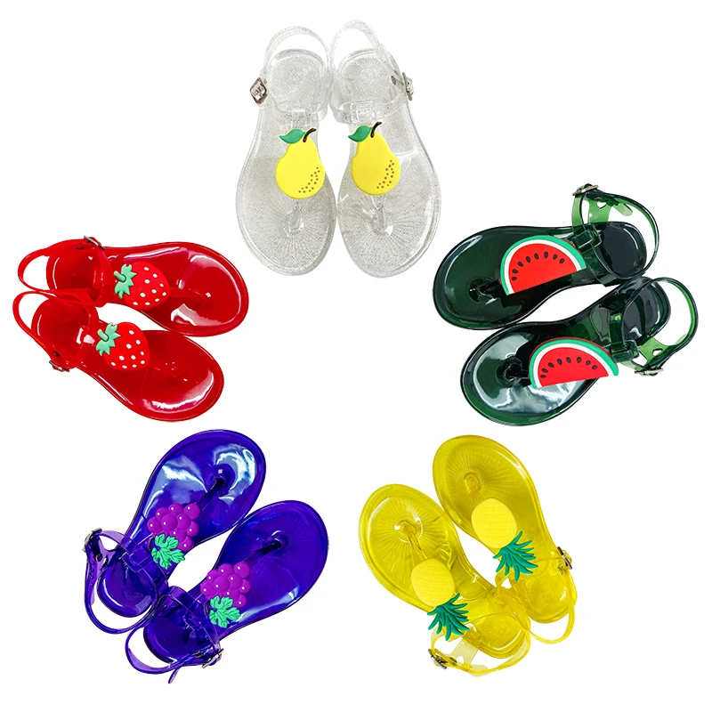 jelly fruit sandals