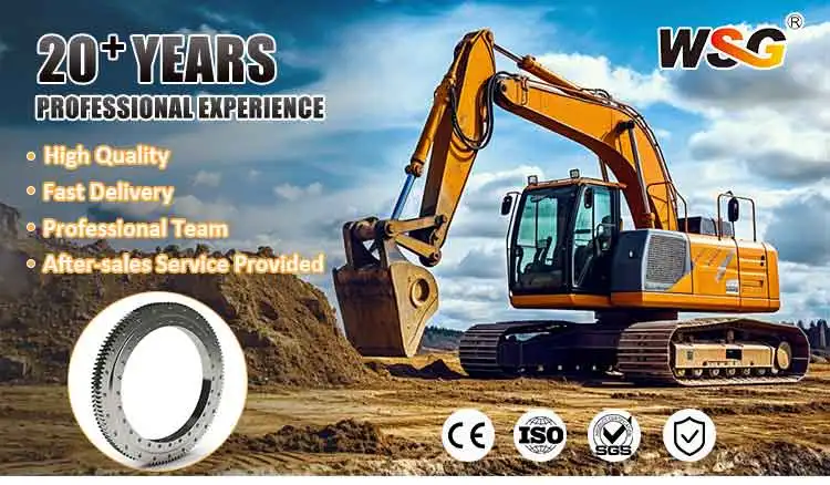 High Quality EX200-3 Slewing Ring Excavator Swing Bearing Ring Gear Swing Ring