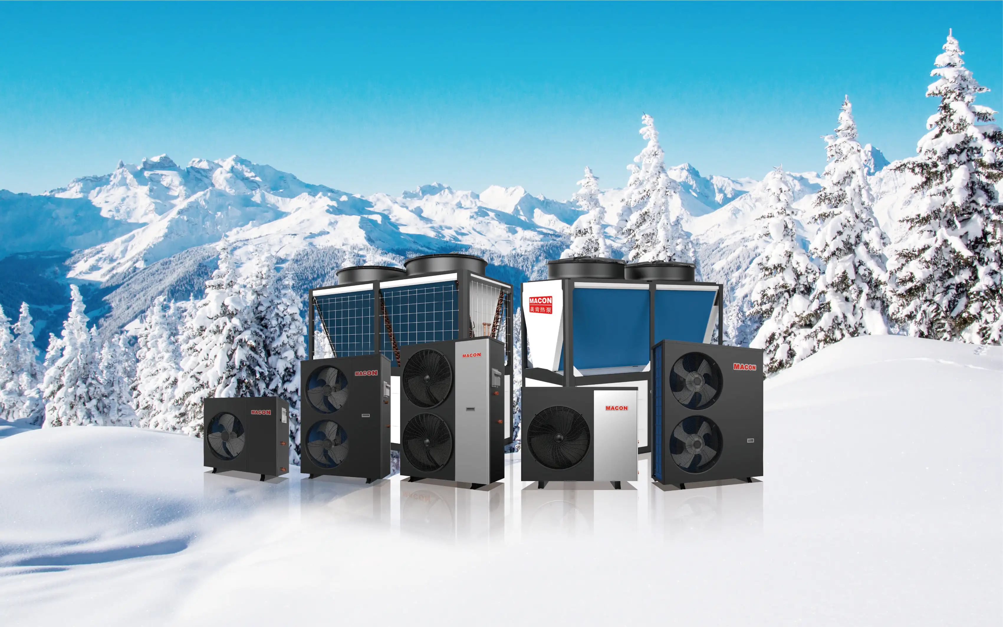 Inverter Heat Pump, 8KW, R290 - detail 2