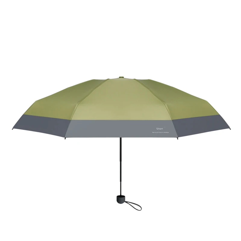 DD1969   UV Protection Blocker Small Travel Umbrella Lightweight Rain & Sun Parasol Portable Compact Folding Umbrella