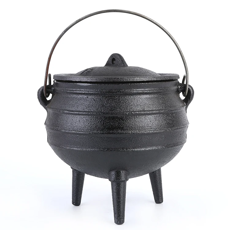 Pre Seasoned Hot Camping For Picnic With 3 Legs Cookware South African Cast Iron Cauldron Buy Cauldron South Affrica Pot Dutch Oven Product On Alibaba Com