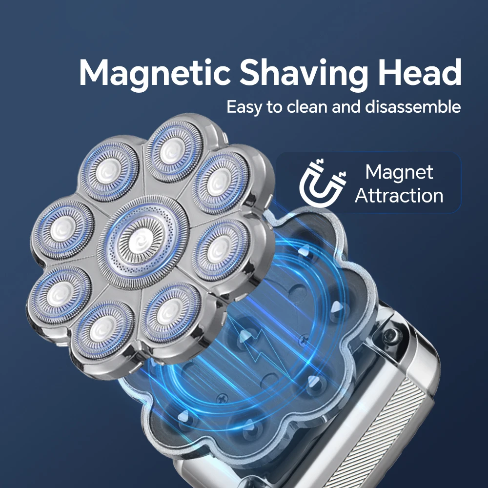 Nine Blade Full Body Electric Shaver Hair Trimmer Self-Shaving Divine Tool with USB Power Source for RV Applications supplier