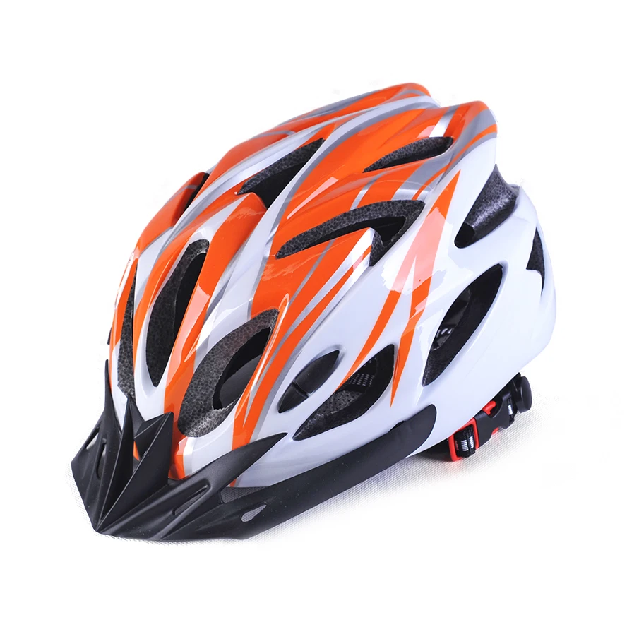 orange bike helmet adult