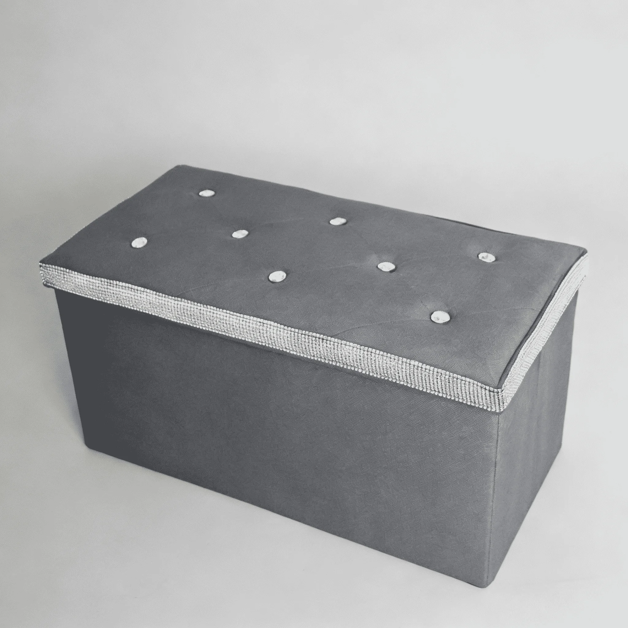 Factory Customized Foldable Modern Design Enterway Ottoman Bench with Shoe Storage for Sectional Sofa and Bedroom End of Bed factory