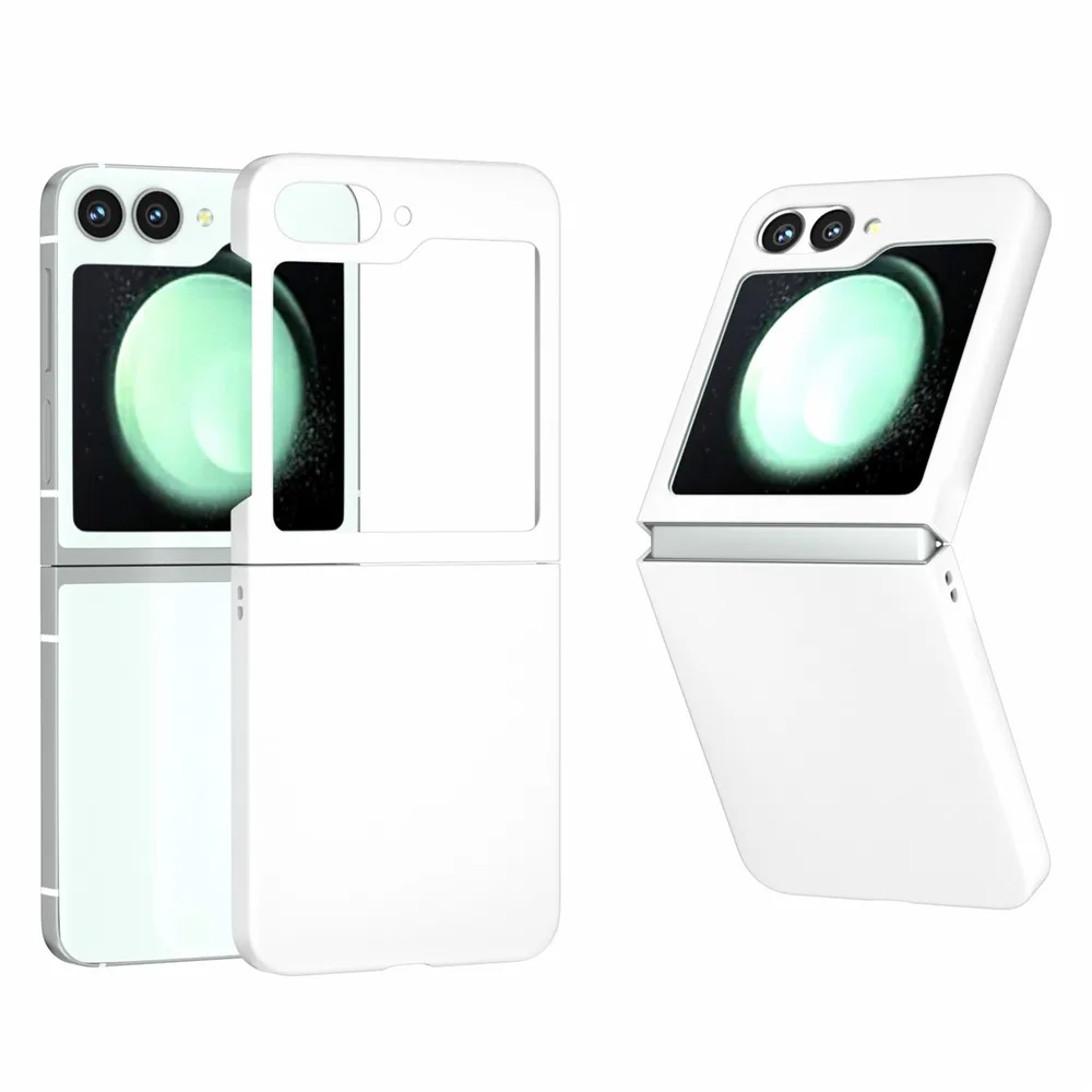 z flip6 5g case skin feel hard pc protective phone case-3