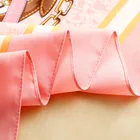 Silk Scarf Silk Wholesale 5 Colors 90*90cm Royal Bell Pattern Luxury Large Imitated Silk Digital Printing Satin Scarf