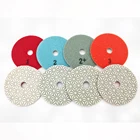 Stone Flexible Polishing Flexible 3 Step Marble Diamond Stone Wet And Dry Polishing Pads