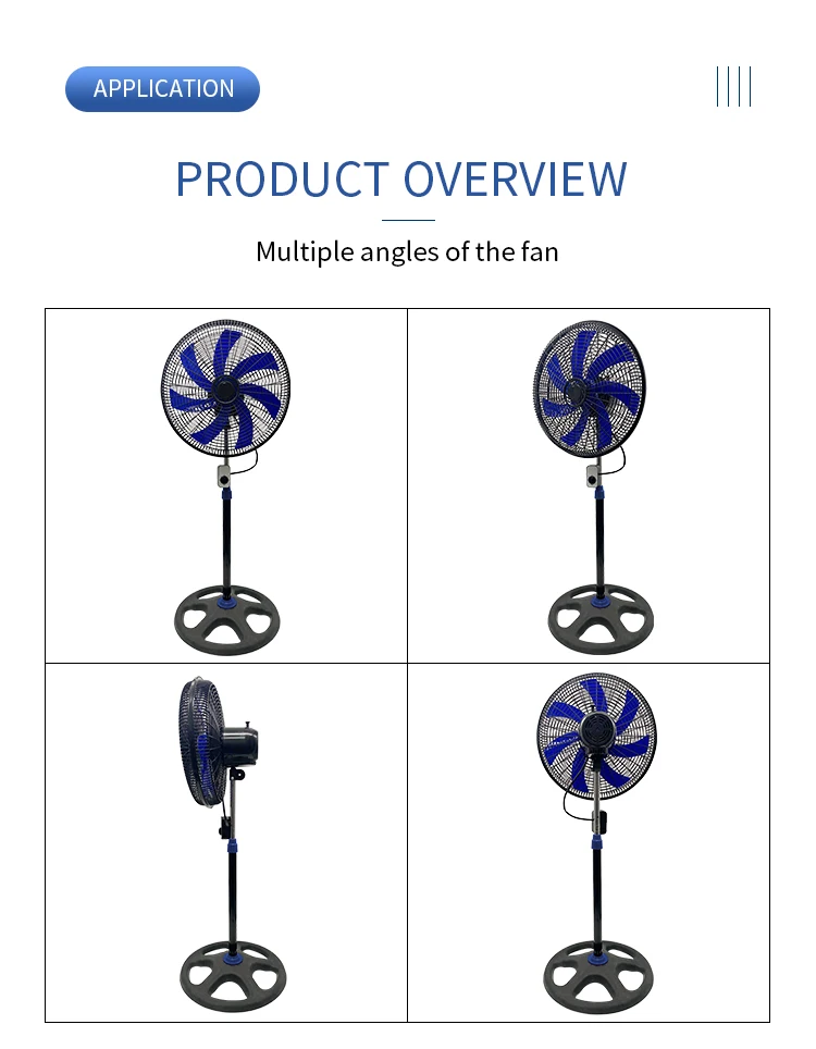 Plastic Stand Fan, 18-Inch, Electric - detail 10