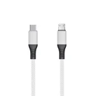 Usb-c To Usb-c Cable High Quality 1m/2m/3m Durable Nylon Braided USB-C To Light-ning Cable Fast Charging For IPhone